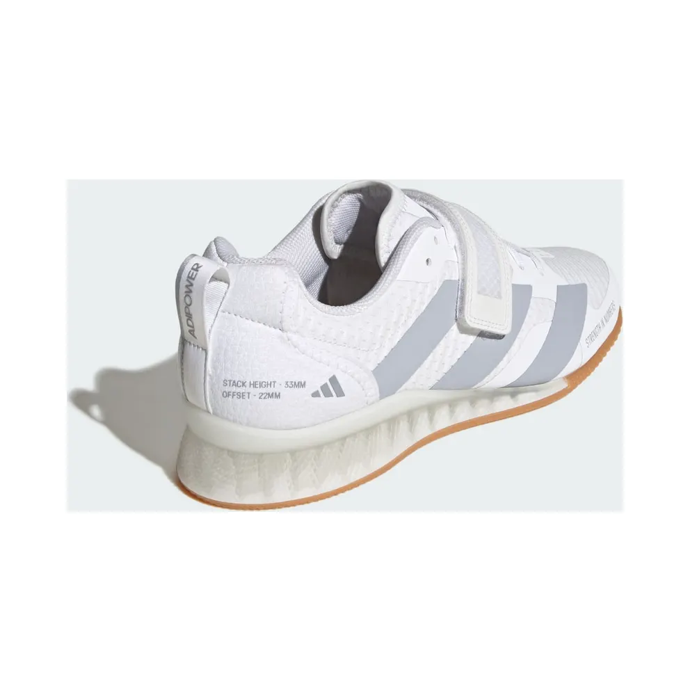 Adidas Adipower Weightlifting 3 Cloud White / Halo Silver / Core Black (KJ4393)