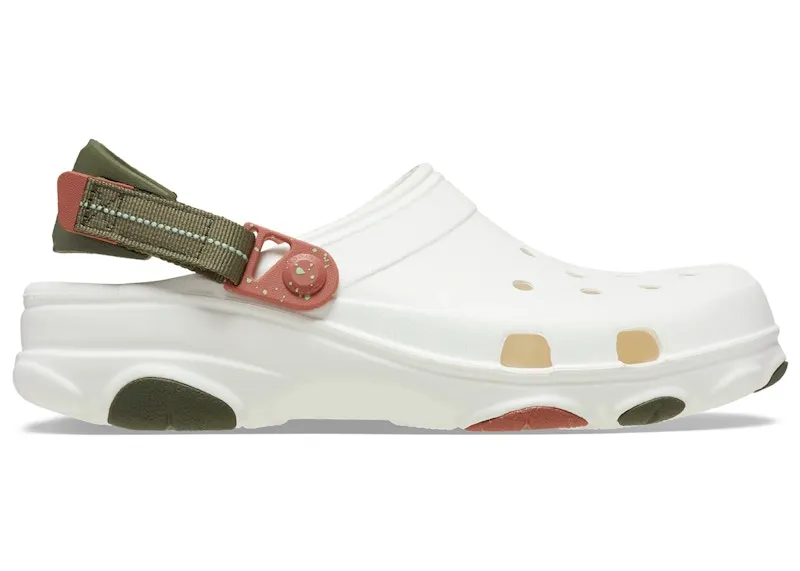 Crocs Classic All-Terrain Clog White Green (206340-0WV)