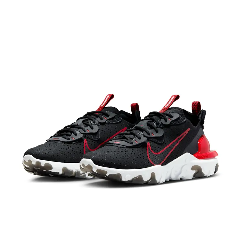 Nike React Vision Black University Red (FB3353-001)