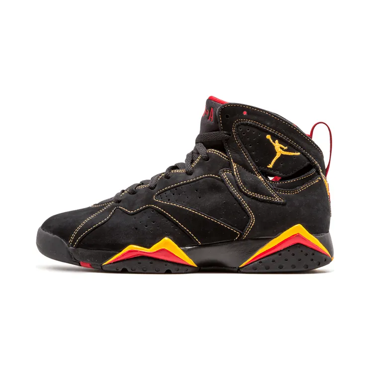 Air Jordan 7 Retro ‘Citrus’ Black/Citrus-Varsity Red (304775-081)