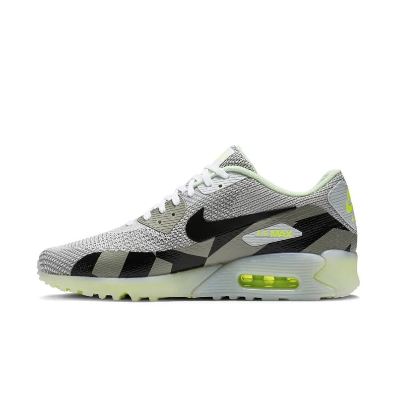 Nike Air Max 90 Ice Jacquard White/Black-Grey Mist (744553-100)