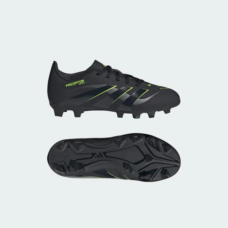 adidas Predator Club FG/MG Core Black Carbon Lucid Lemon (JH8869)