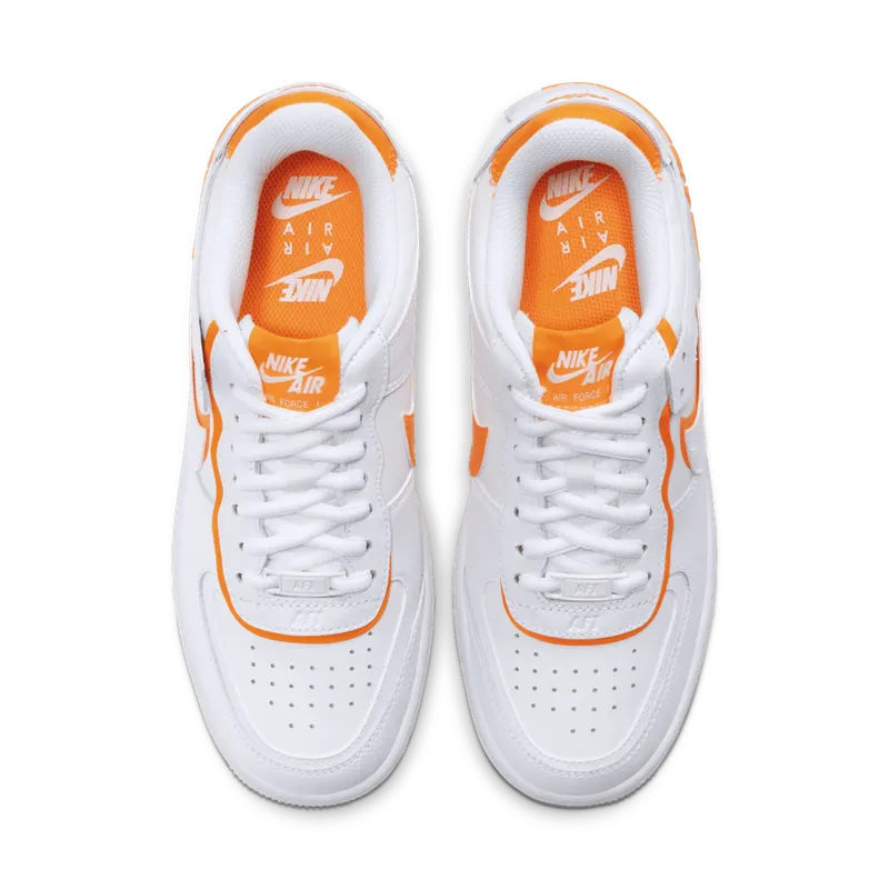 Nike WMNS Air Force 1 Shadow White Orange (2020) (CI0919-103)