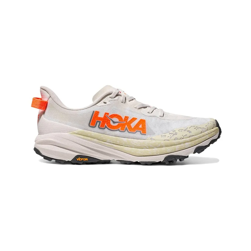 Hoka One Speedgoat 6 White Neon Tangerine (1147791-WNG)