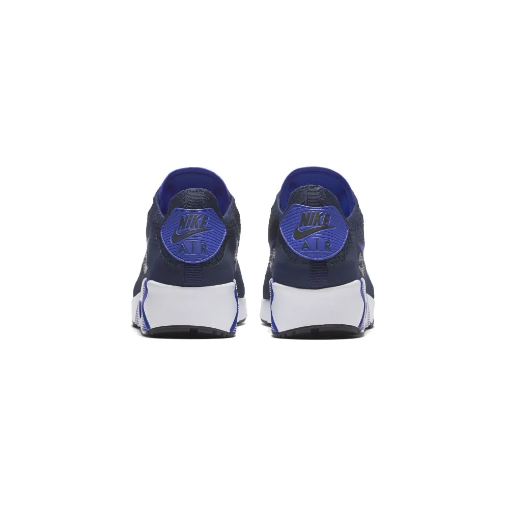 Nike Air Max 90 Ultra Flyknit 2.0 Navy College Navy/Paramount Blue-White-Black (875943-400)