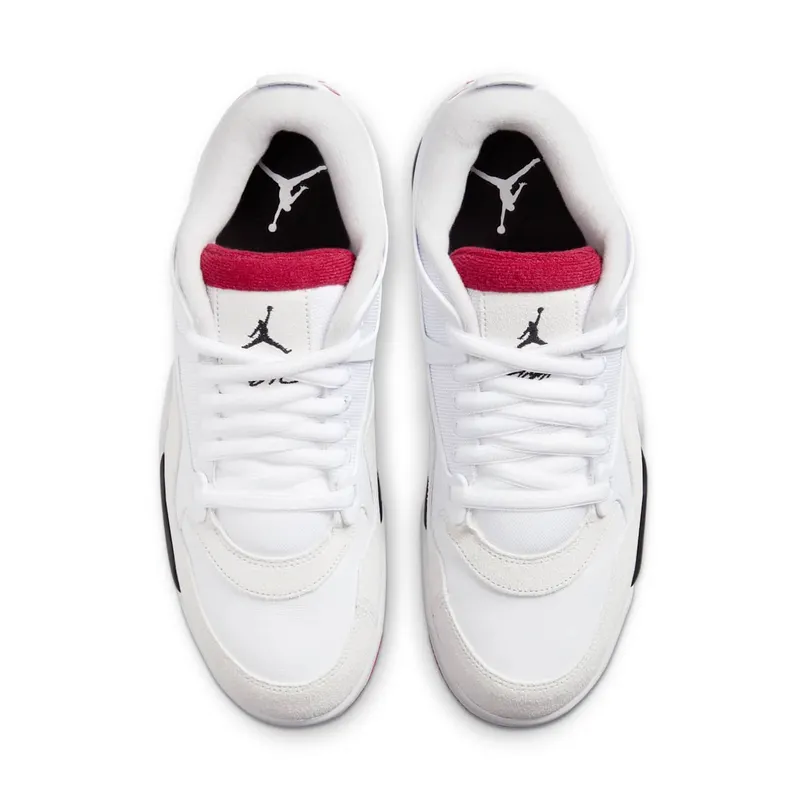 Jordan 4 RM “White Fire Red” (FQ7939-102)
