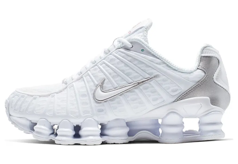 Nike Shox TL White Metallic Silver (W)
