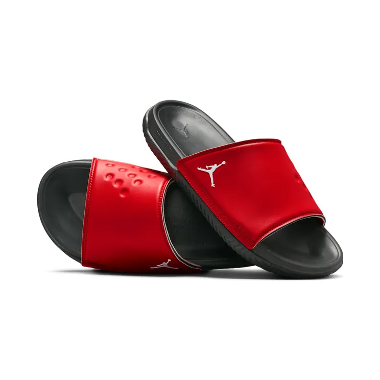Jordan Play Slippers “University Red / White / Gym Red / Black” (DC9835-601)
