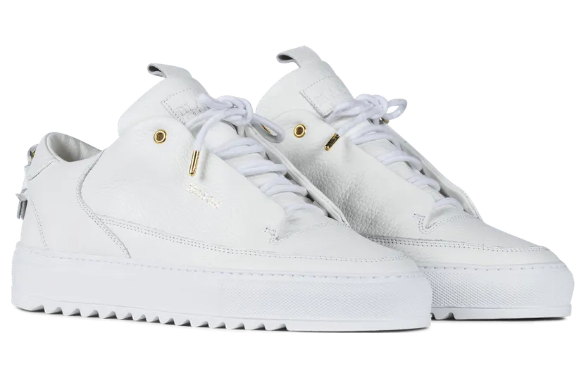 Mason Garments Milano Leather RAF White Weiß (FW18-NOS-1B)