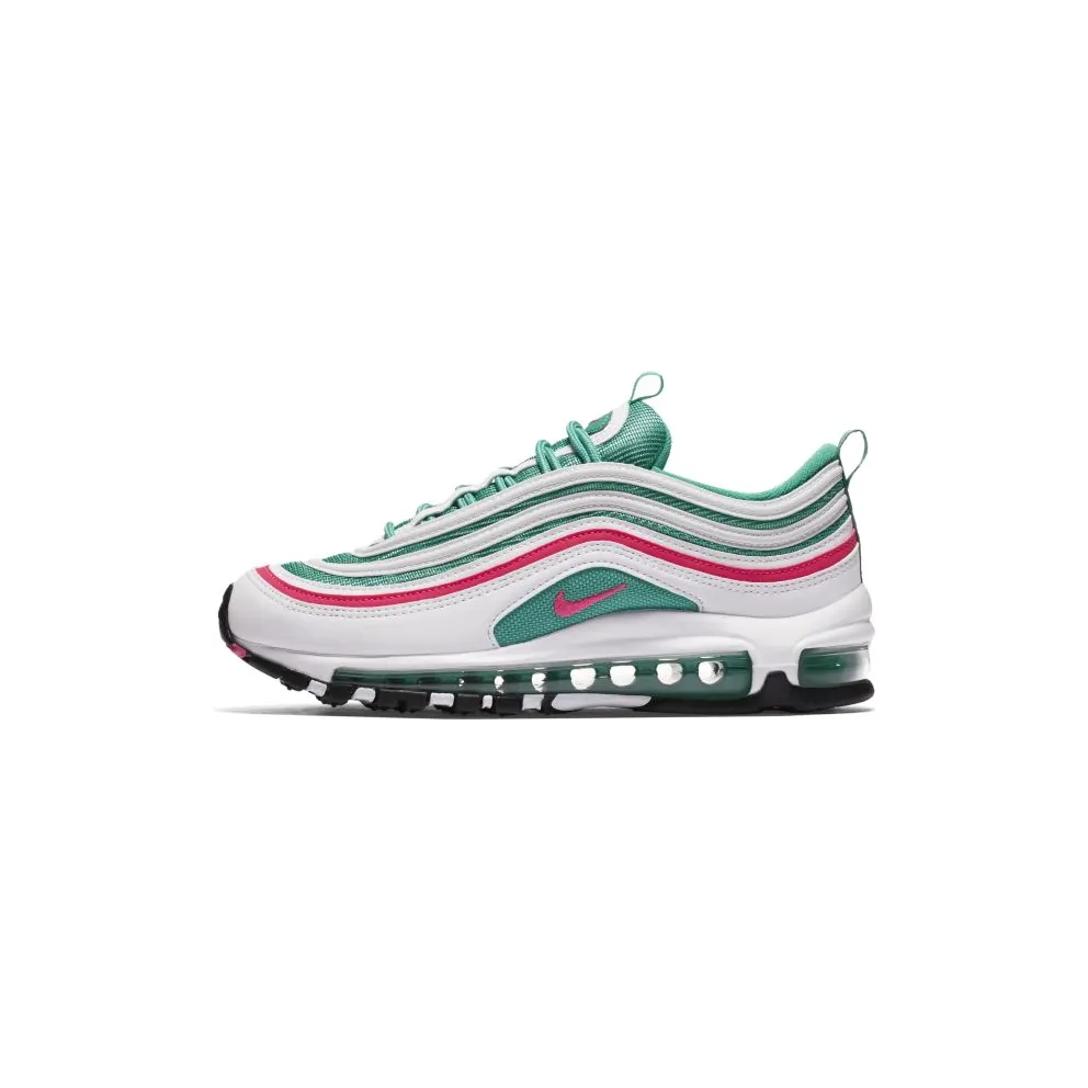 Nike Air Max 97 South Beach (GS) White/Pink Blast-Kinetic Green-Black (921522-101)