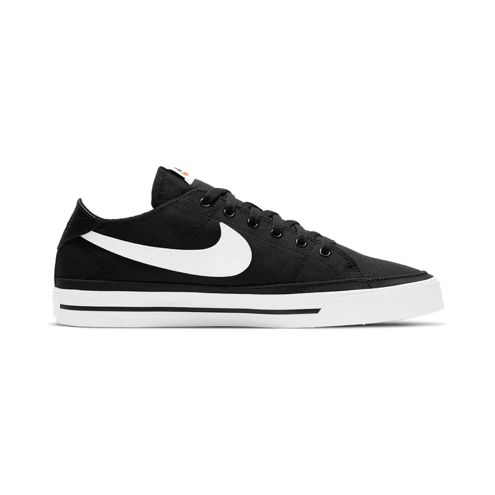 Nike Court Legacy Canvas Black White (CW6539-002)