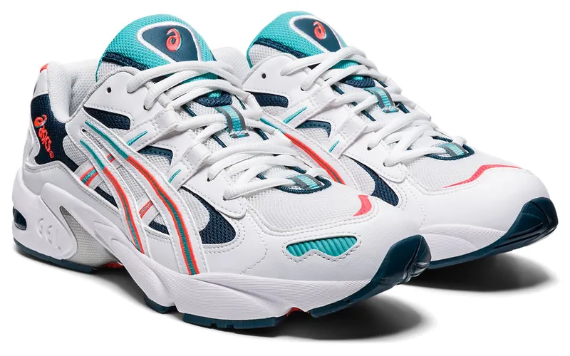 Asics Gel Kayano 5 OG ‘White Turq Coral’ White/White (1021A280-102)