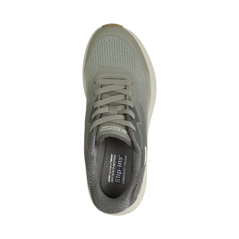 Skechers Slip-ins: BOBS Sport Skillz – Airy Stride Sneaker Olijf
