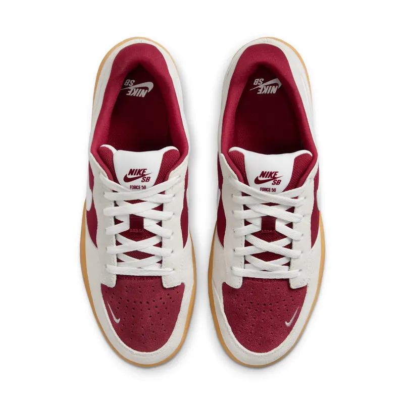 Nike SB Force 58 Team Red Gum Light Brown (DV5477-601)