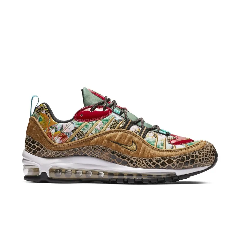 Nike Air Max 98 Chinese New Year (2019) Multi-Color/Metallic Gold-University Red (BV6649-708)