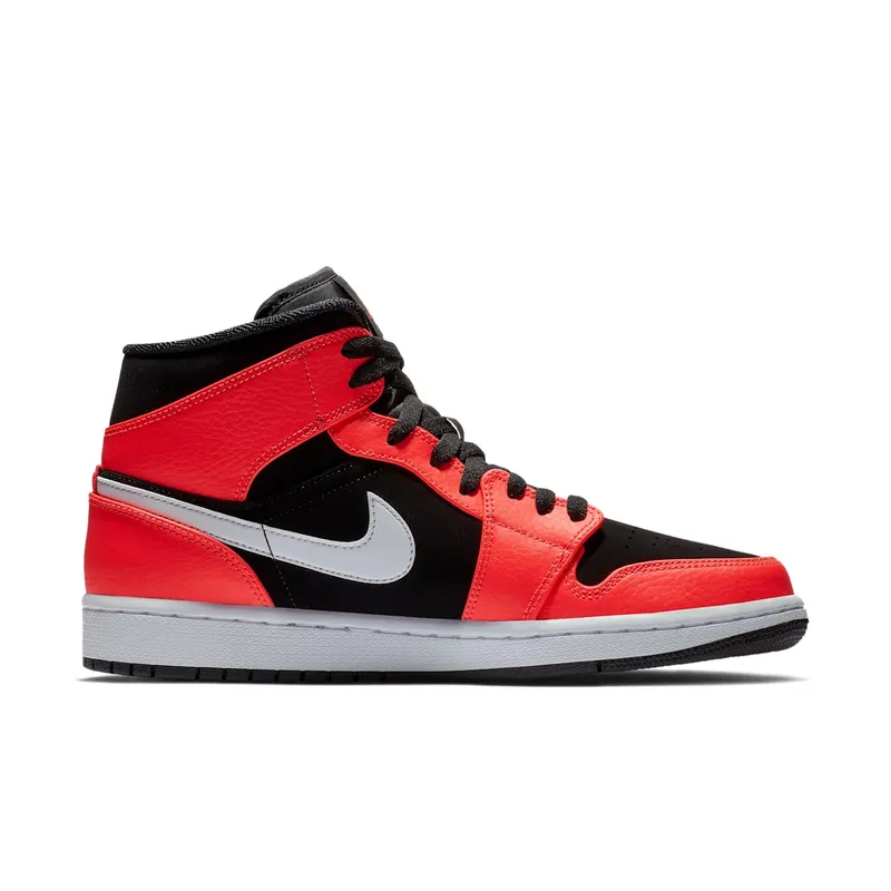 Jordan 1 Mid Infrared 23 Black/White-Infrared 23 (554724-061)