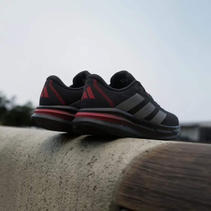 adidas Galaxy 7 Core Black Iron Metallic Better Scarlet (ID8755)