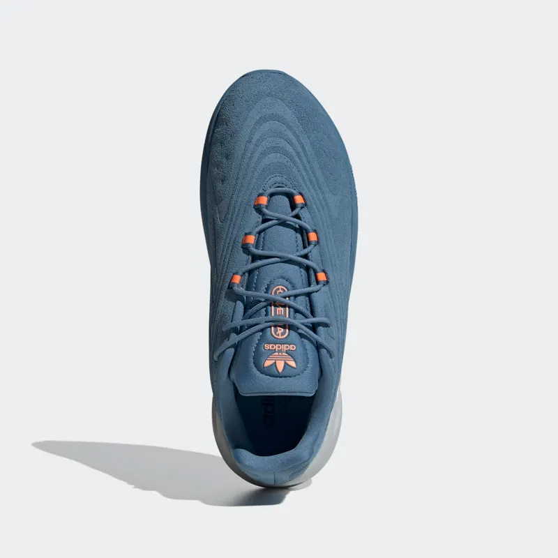 Adidas OZELIA Altered Blue / Light Solid Grey / Beam Orange (GW9376)
