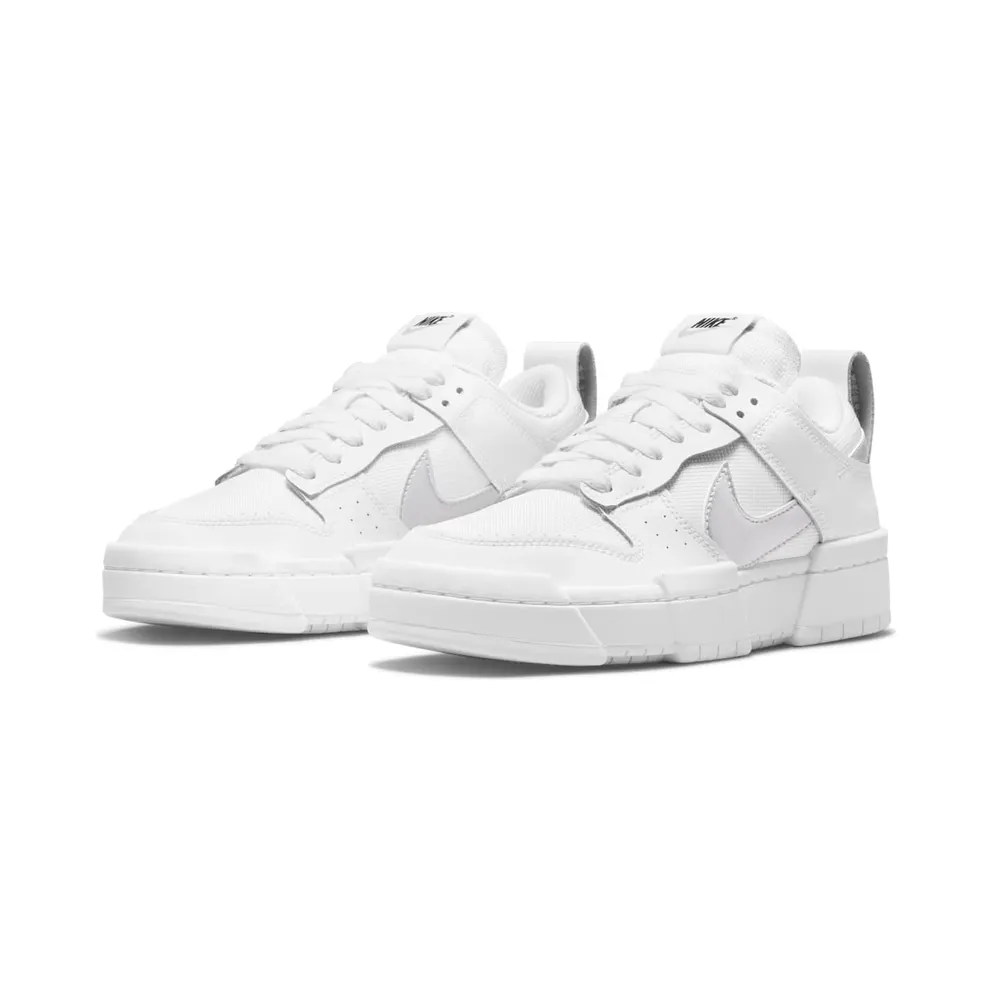 Nike Dunk Low Disrupt White Silver (W) (DJ6226-100)