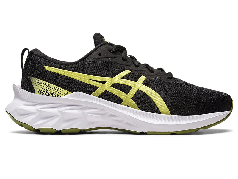 Asics NOVABLAST 2 GS Black/Glow Yellow (1014A235.006)