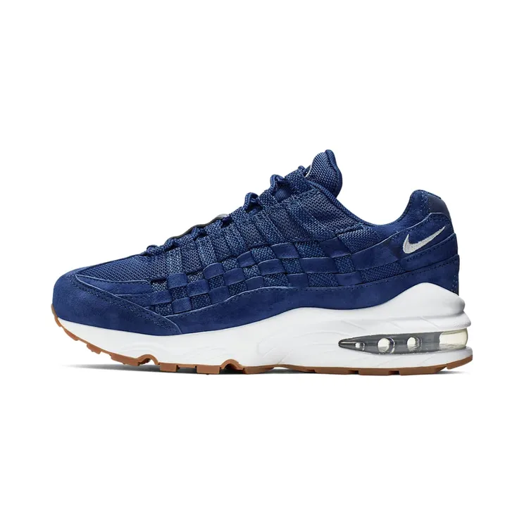 Nike Air Max 95 Woven GS “Blue Void/Wolf Grey” (BV1293-400)