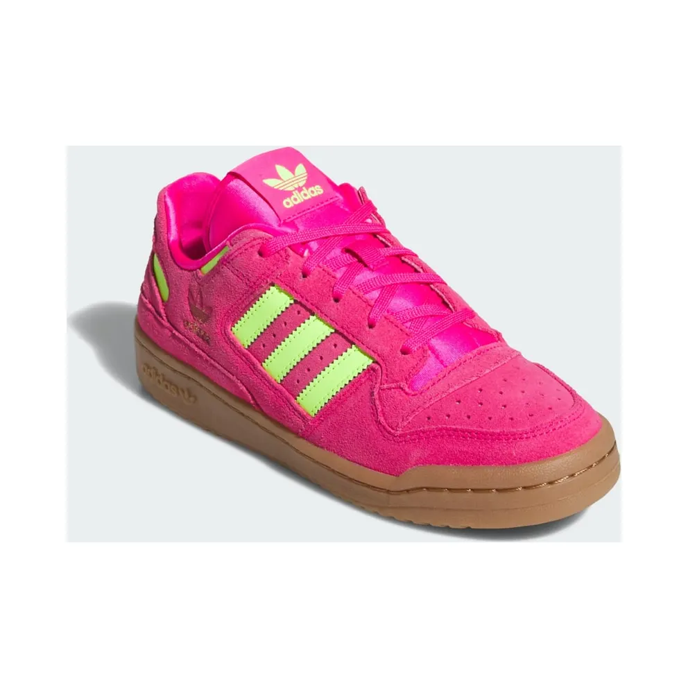 adidas Forum Low CL Shock Pink Lucid Lemon (JR0515)