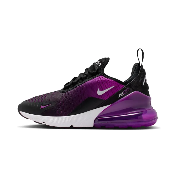 Nike Air Max 270 “Black / Vivid Purple / White” (943345-044)