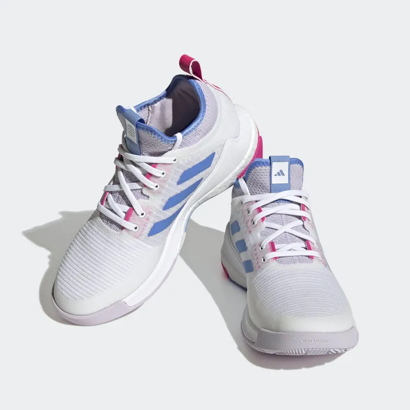 adidas Crazyflight Mid Cloud White / Blue Fusion / Silver Dawn (HQ3489)