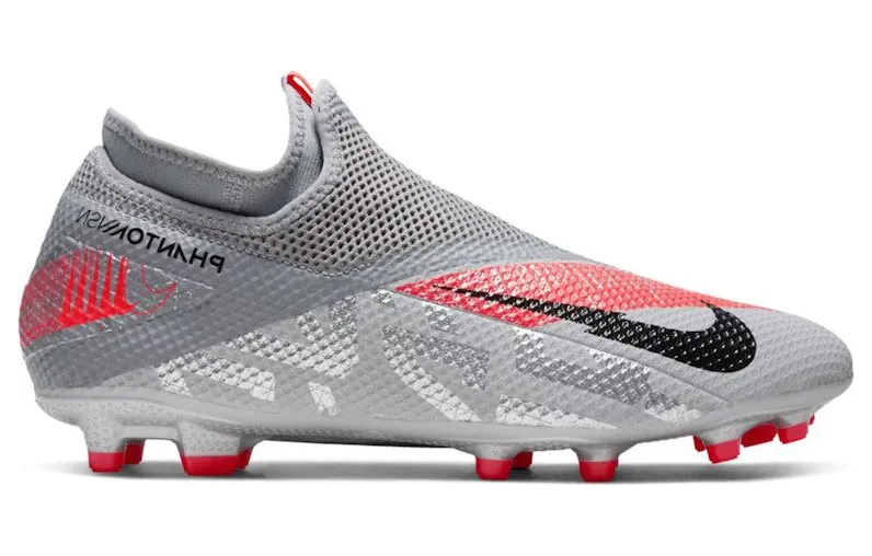 Nike Phantom Vision 2 Academy Dynamic Fit MG Metallic Grey Crimson (CD4156-906)