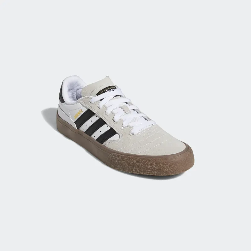 adidas Busenitz Vulc II Cloud White / Core Black / Gold Metallic (GW3190)