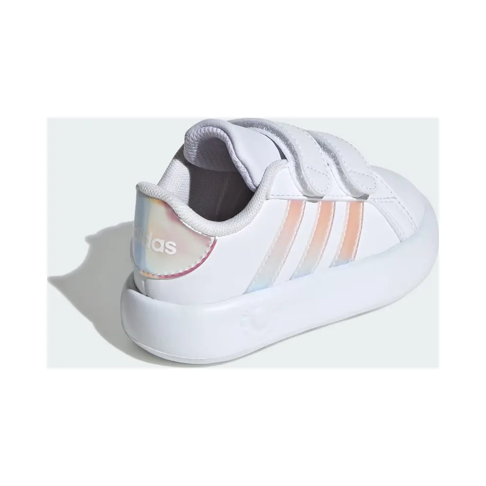 adidas Grand Court 2.0 Kids Cloud White / Iridescent / Grey Two (ID5265)