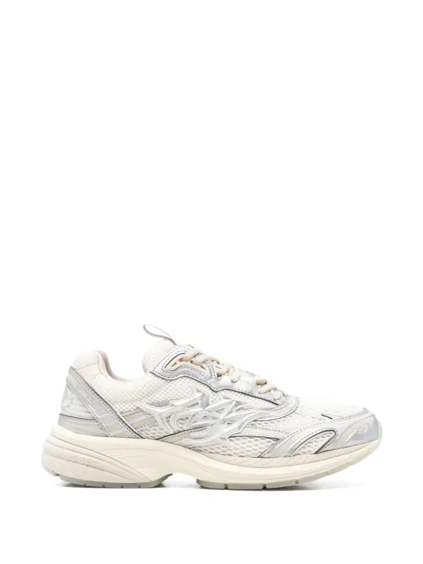 AMIRI M-Tech metallic leather – White (AW426SN00900CV)