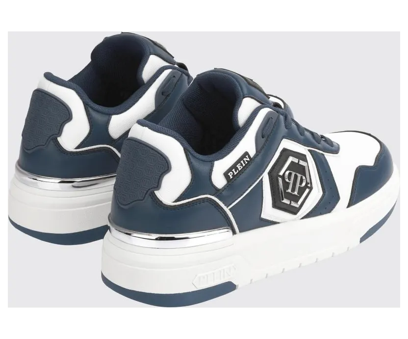 Philipp plein Runner Hexagon Predator Lace-up Sneakers Blue (SAFSUSC0925PTE003N14) (2)