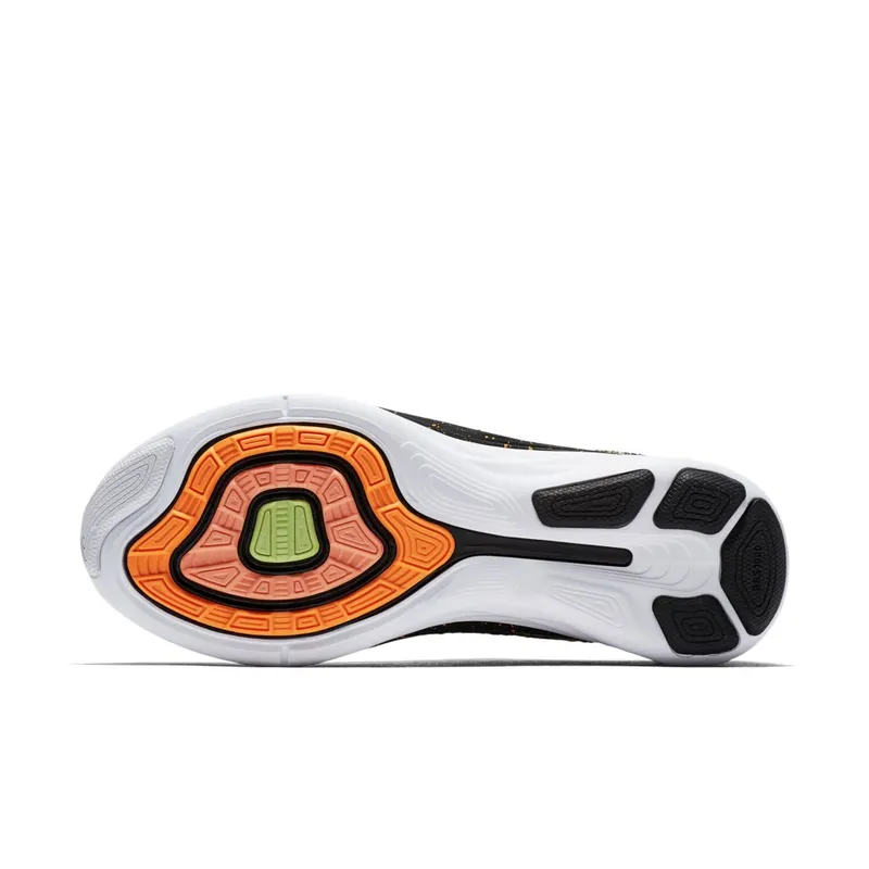 Nike  Flyknit Lunar3 Bright Citrus (W) Bright Citrus/Black-Glacier Ice (698182-800)