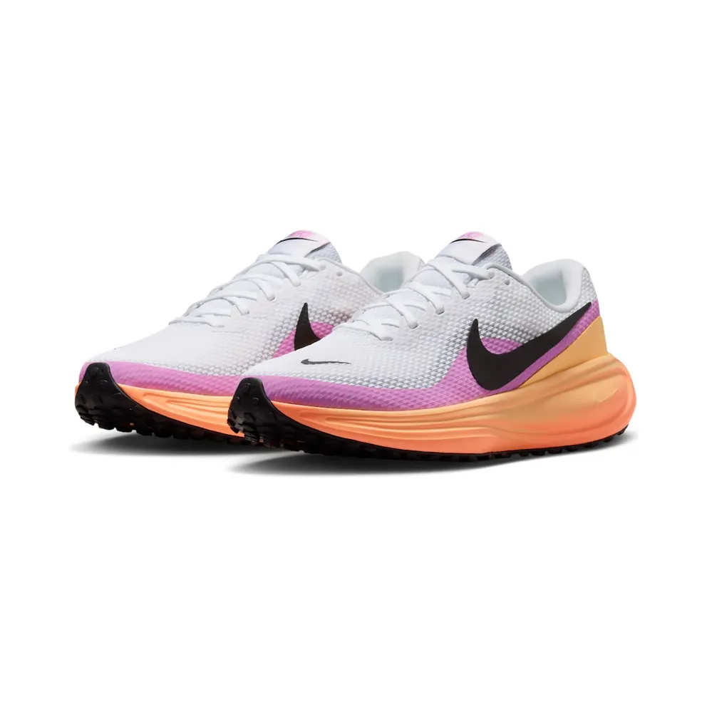Nike Revolution 8 White Tangerine Tint Black (HJ8485-110)