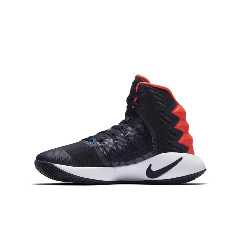 Nike Hyperdunk 2016 Dark Obsidian (GS) Dark Obsidian/Bright Crimson-White (845120-400)