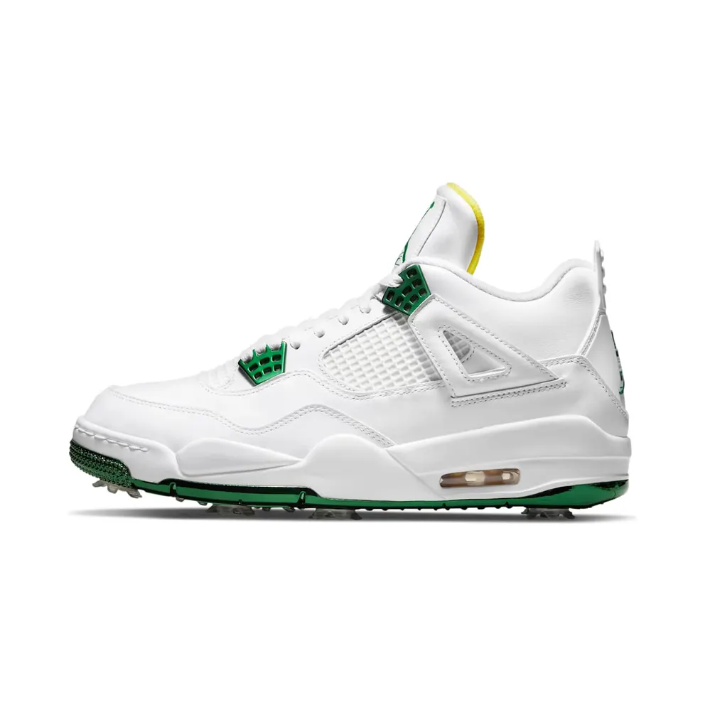 Air Jordan 4 Golf Metallic Green (2021) (CZ2439-100)