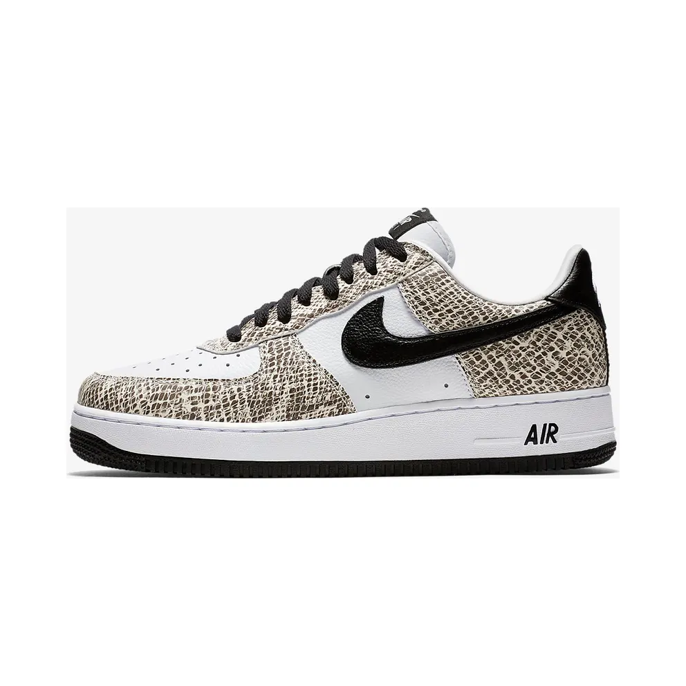 Nike Air Force 1 Low Retro Cocoa Snake (2018) True White/Black-Cocoa (845053-104)