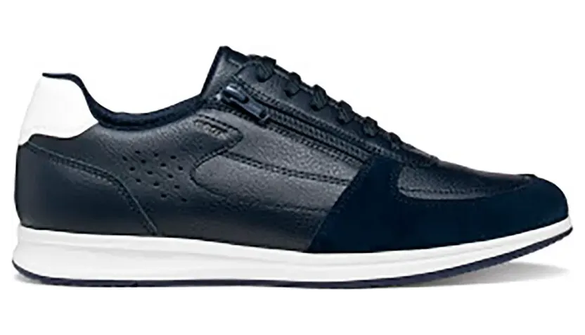 Geox – Avery Sneaker – Heren – Schoenen – Blauw (U65H5A-0FE22-Navy)