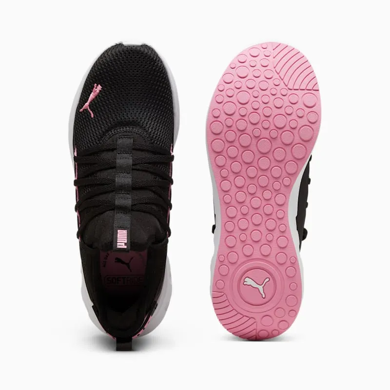 Puma Softride Black/White/uitgebleekt mauve (310155-02)