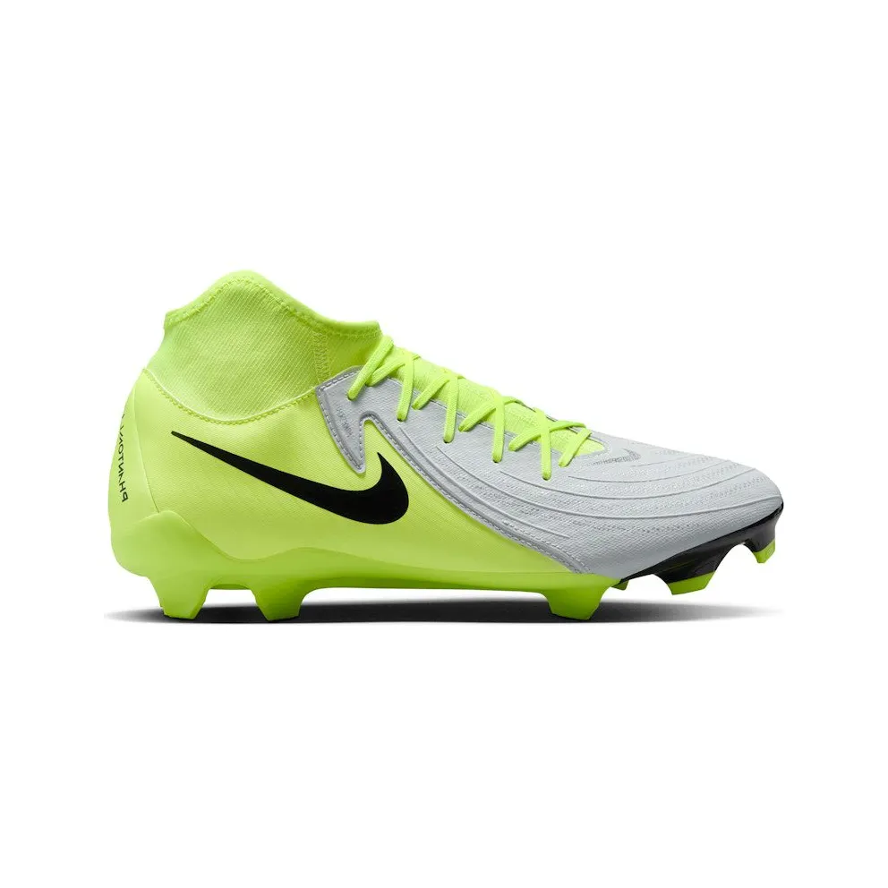 Nike Phantom Luna 2 Academy MG Metallic Silver Volt Black (FD6725-003)