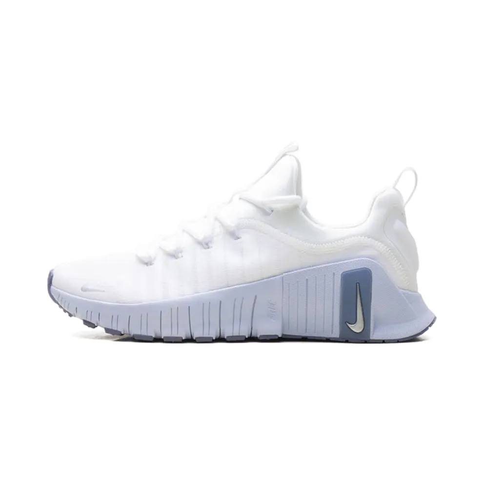 Nike Free Metcon 6 “White Half Blue Silver” (FJ7126-110)