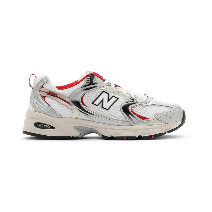 New Balance 530 White Grey Red (MR530ZNR)