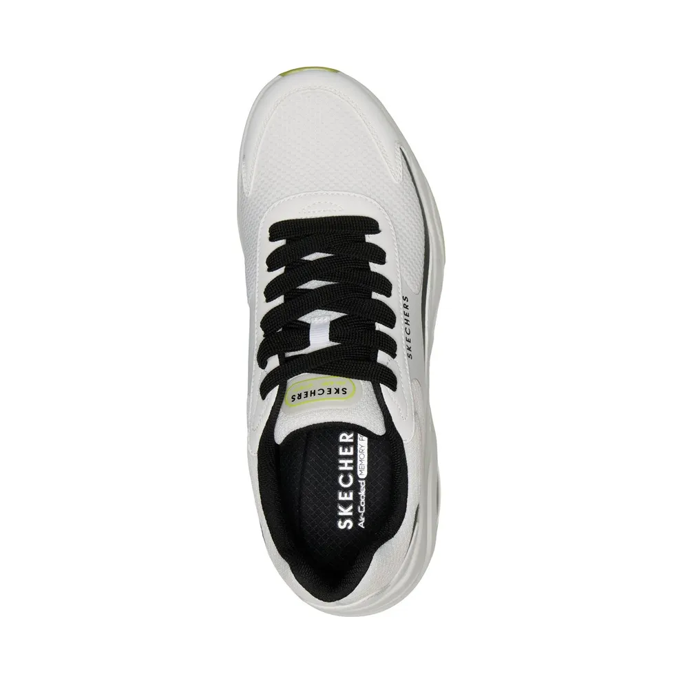 Skechers UNO Glide-Step – Glide Surge Sneaker White/Black