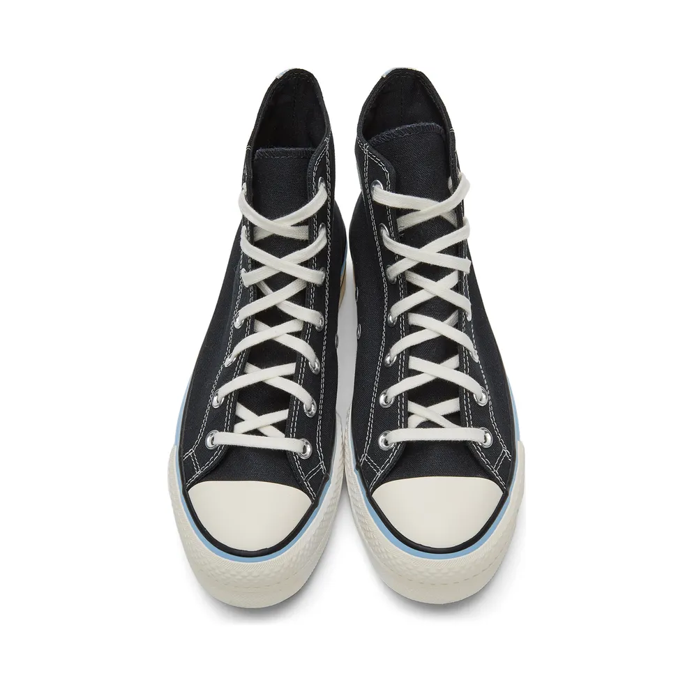 Converse Black & Blue Chuck Taylor All Star Lift Hi (571582C)
