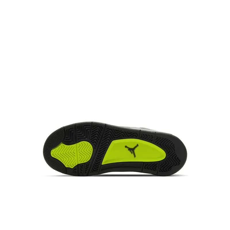 Jordan 4 Retro SE 95 Neon (PS) Cool Grey/Volt-Wolf Grey-Anthracite (CT5344-007)