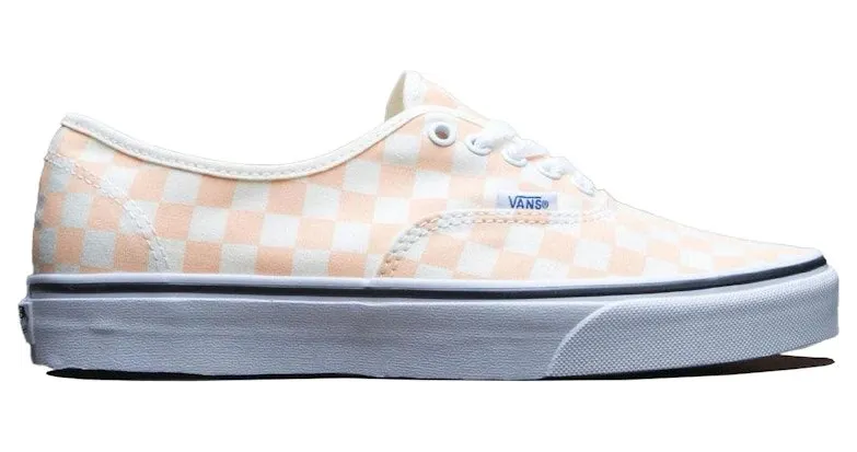 Vans Authentic Pink Peach Apricot Checkerboard (VN08EMQ8K)
