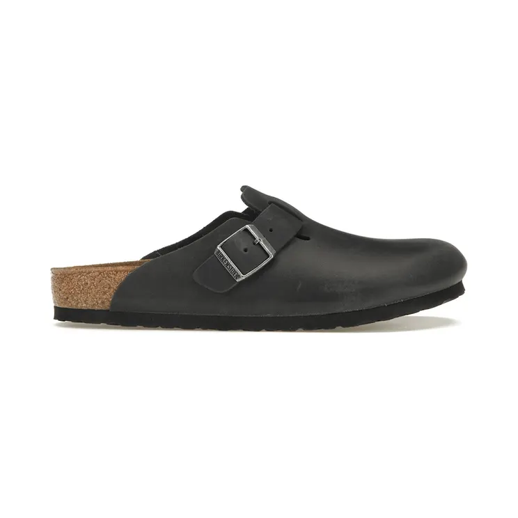 Birkenstock Boston Oiled Leather Black (0059461)