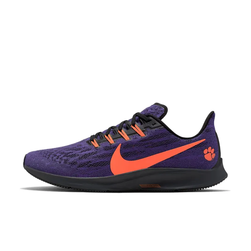 Nike  Air Zoom Pegasus 36 Clemson New Orchid/Black-University Orange (CI2064-500)