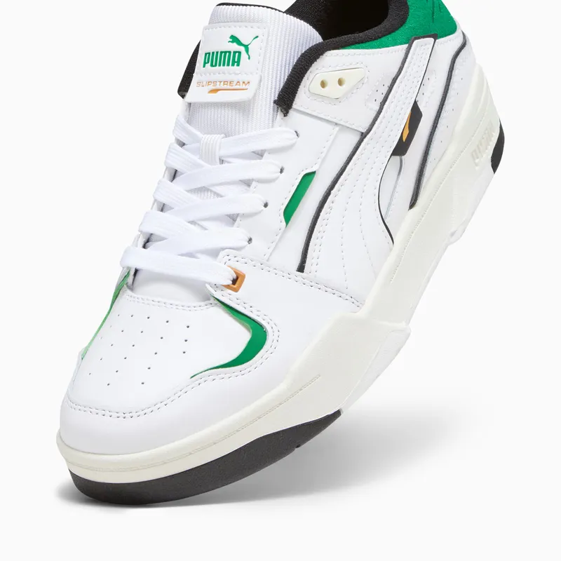 Puma Slipstream Bball White/Green (393266-01)